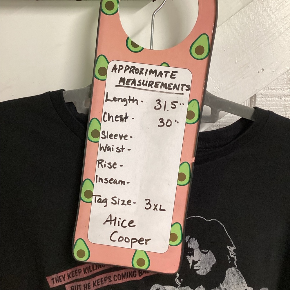 Alice Cooper Welcome to my Nightmare Tour Graphic T-Shirt - Picture 2 of 2
